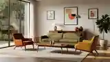 Luxury Mid Century Modern Lounge