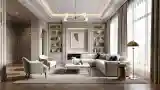 Salon Wysokiego Standardu z Marmurem
