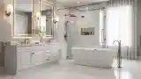 Luxury White Marble Bathroom