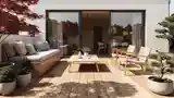 High-End Japandi Terrace