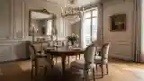 French Style Dining Room Elegance