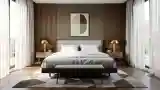 A Restful Haven in Wood and Gold