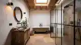 Rustic Luxury Bathroom Retreat