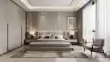 Serene Luxury Bedroom with Soft Tones