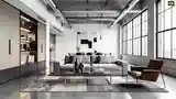 Loft W Spałonym Drewnie i Betonie