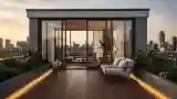 Wysoki Loft z Widokiem