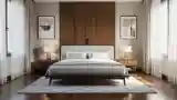 Wooden Panel Bedroom