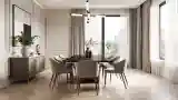 Wnętrze Jadalnia w Stylu Nowoczesny Klasyczny