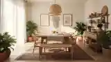 Elegancka Sala Do Jadalni W Stylu Bohemian