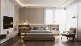 Ceiling Lighting in Modern Bedroom