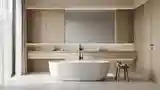 Japandi Bańka z Drewnem