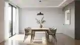 Minimalistna Sala Jadalnia