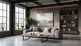Przestronna Sypialnia W Stylu Industrialnym