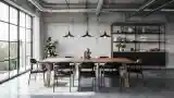 Wnętrze przemysłowe w stylu loft