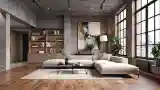 Loft z betonu i cegły