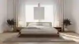 Minimalist Bedroom with Warm Light