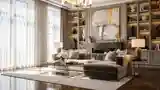 Salon Glamour z Marblami i Złotem