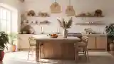 Bohemian Kitchen with Luxurious Textures