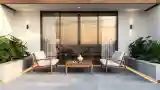 Evening Sunset Lounge Nook