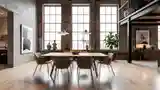 Łazienka Loft z Cegłą i Drewnem