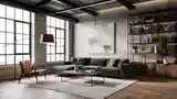 Przestronna Sypialnia Industrialna