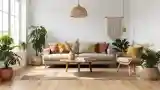 Elegancki Pokój W Spałym Stylu Boho