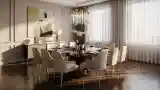 Elegancki Styl Glamour w Jadalni