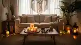 Luxurious Boho Living Room Retreat