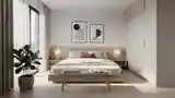 Japandi Bedroom with Wood