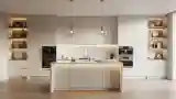 Kuchnia Marmurowa w Stylu Minimalistycznym