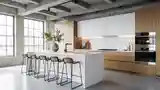 Kuchnia Loft z betonem i drewnem
