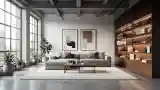 Loft with Wood and Concrete