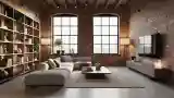 Industrial Loft Living Room