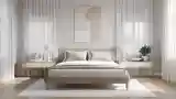 Sypialnia w stylu minimalistycznym