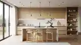 High-End Japandi Kitchen Design