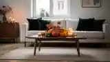 Scandinavian Living Room with Warmth and Textures
