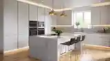 Kuchnia Glamour z Marmurem