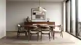 Elegancki Salon Do Jadalni