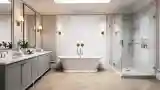 Classic Bathroom with Marble