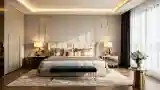 Luxury Glamour Bedroom with Ambient Light