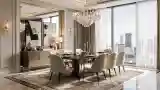Zakątek przyjęć w elegancji