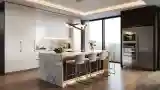 Modern Luxury Kitchen with Marble