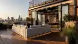 High-Rise Loft Terrace Lounge