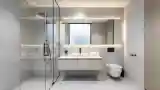 Concrete Minimalist Bathroom