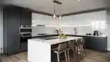 Minimalist Kitchen with Marble