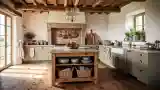 Rustic Kitchen with Wood Accents