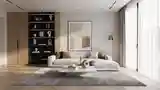 Elegancki Salon Modernistyczny