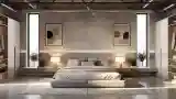 Szlachetny Pokój Spa, Beton i Drewno