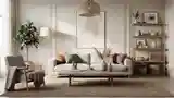 Elegant Bohemian Living Room