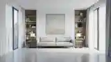 Elegancki salon minimalistyczny